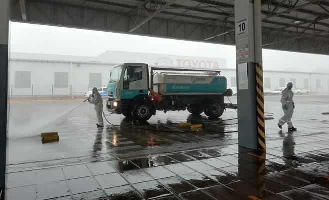 Zárate: Paran la producción de Toyota y desinfectan la planta tras nuevos casos de Covid-19 y aislados