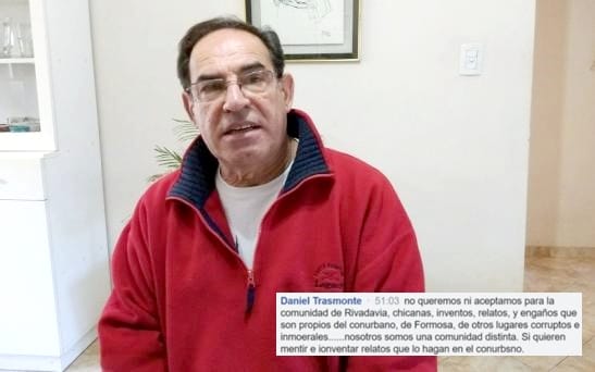 Rivadavia: Funcionario fue denunciado por dichos discriminatorios y exigieron su renuncia