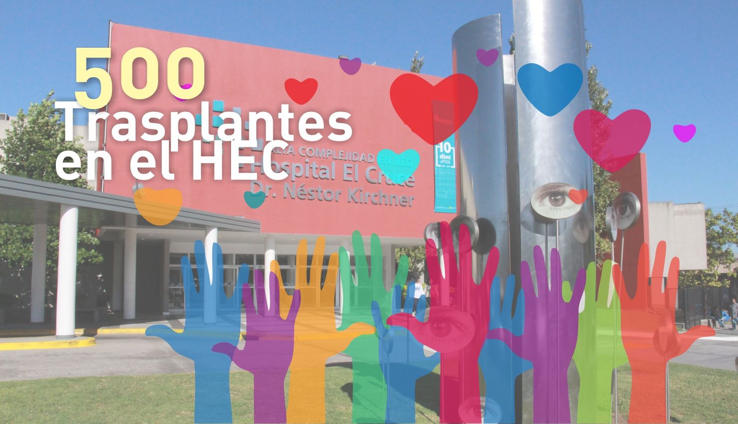 El Hospital El Cruce de Florencio Varela llegó a los 500 trasplantes realizados