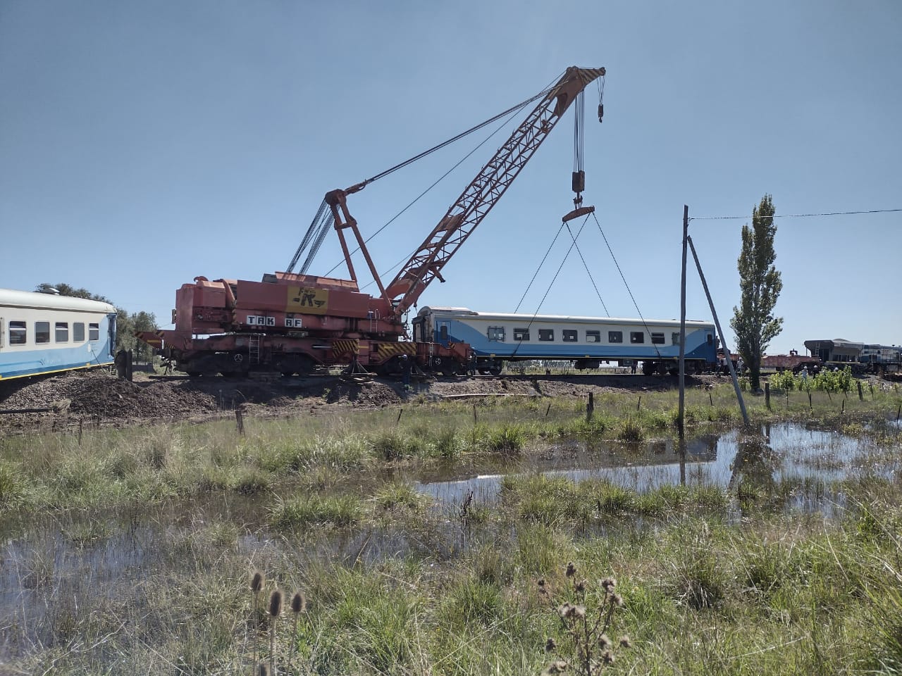 Tras accidente ferroviario en Olavarría: Extienden la suspensión del servicio del tren a Bahía Blanca