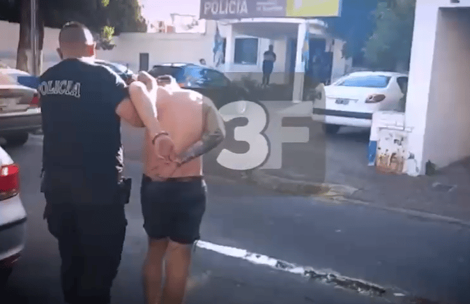 Video: Persecución policial, choque y detención en Caseros