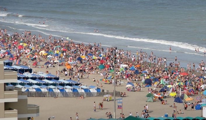 En enero, la costa tuvo más turismo durante los fines de semana