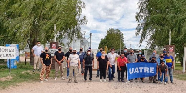 Trenque Lauquen: Trabajadores de Uatre se le plantaron a Cargill y el conflicto podría extenderse a la Provincia