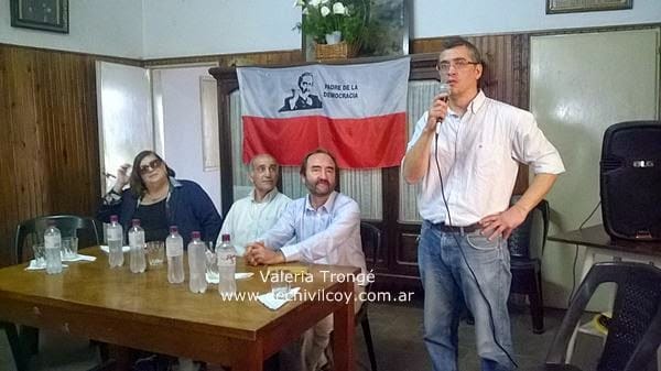 Charla por elecciones internas del radicalismo bonaerense en Chivilcoy