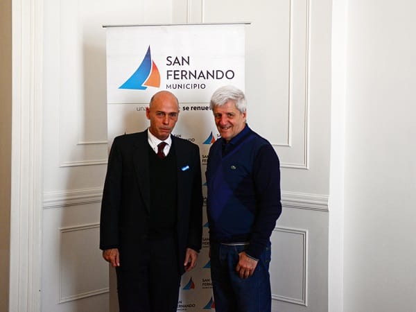 Andreotti recibió al nuevo Jefe de la UDAI Anses de San Fernando