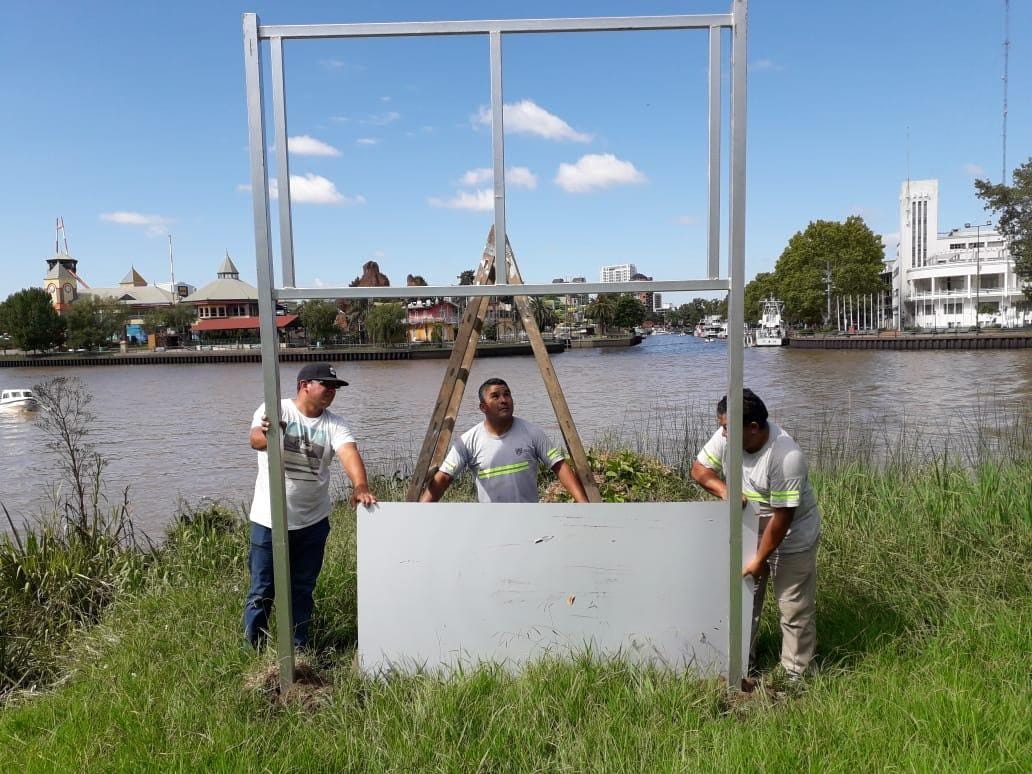 Tigre: Instalan nueva señalización en ríos y arroyos del Delta