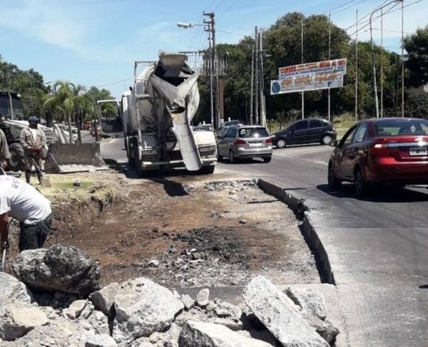 Tigre avanza con la reparación de la Avenida de los Constituyentes