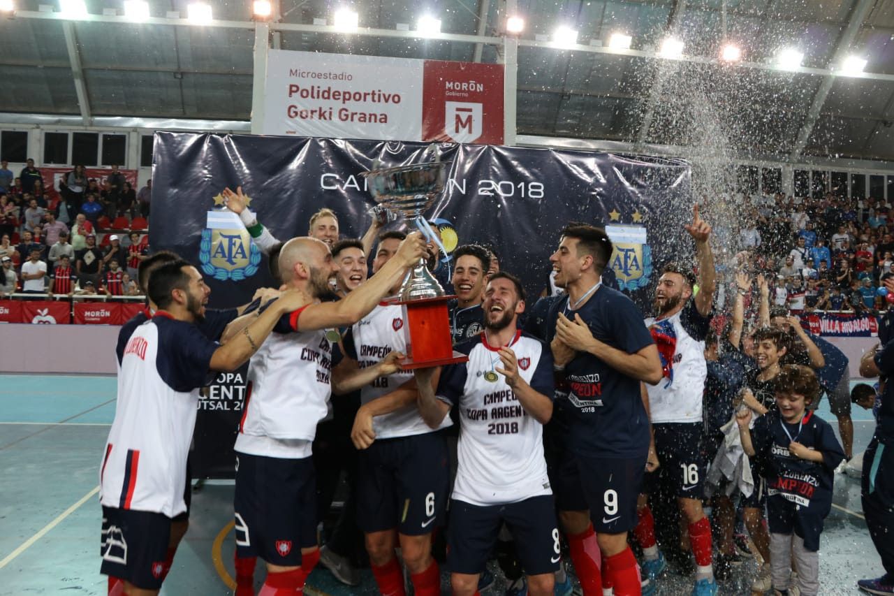 Morón: San Lorenzo se consagró campeón de Futsal en el Gorki Grana