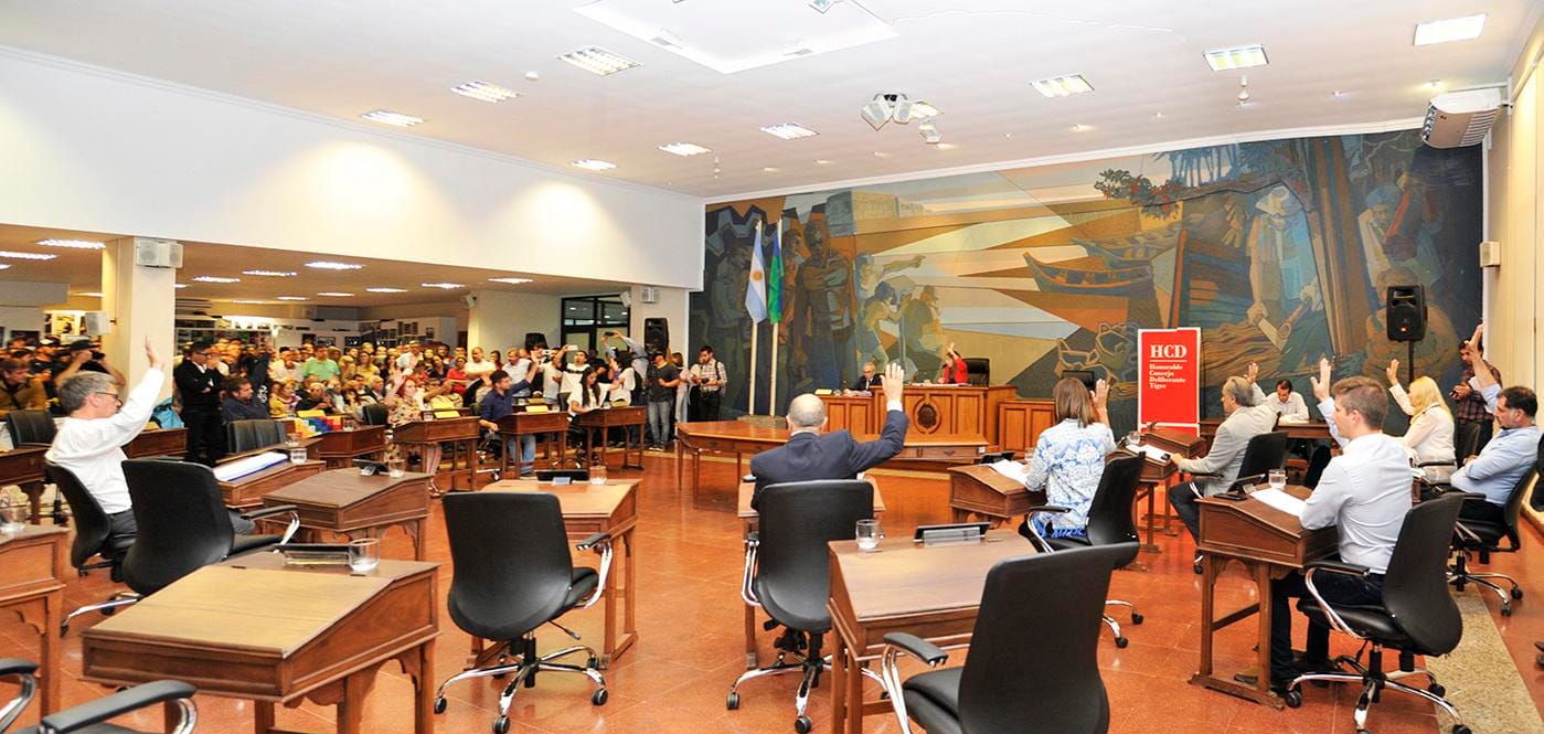 El Concejo Deliberante aprobó el presupuesto 2020 en el municipio de Tigre