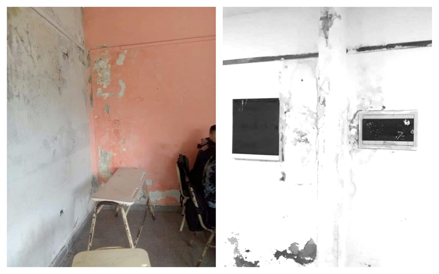 Dos mil alumnos sin clases por problemas de infraestructura en escuelas de La Costa