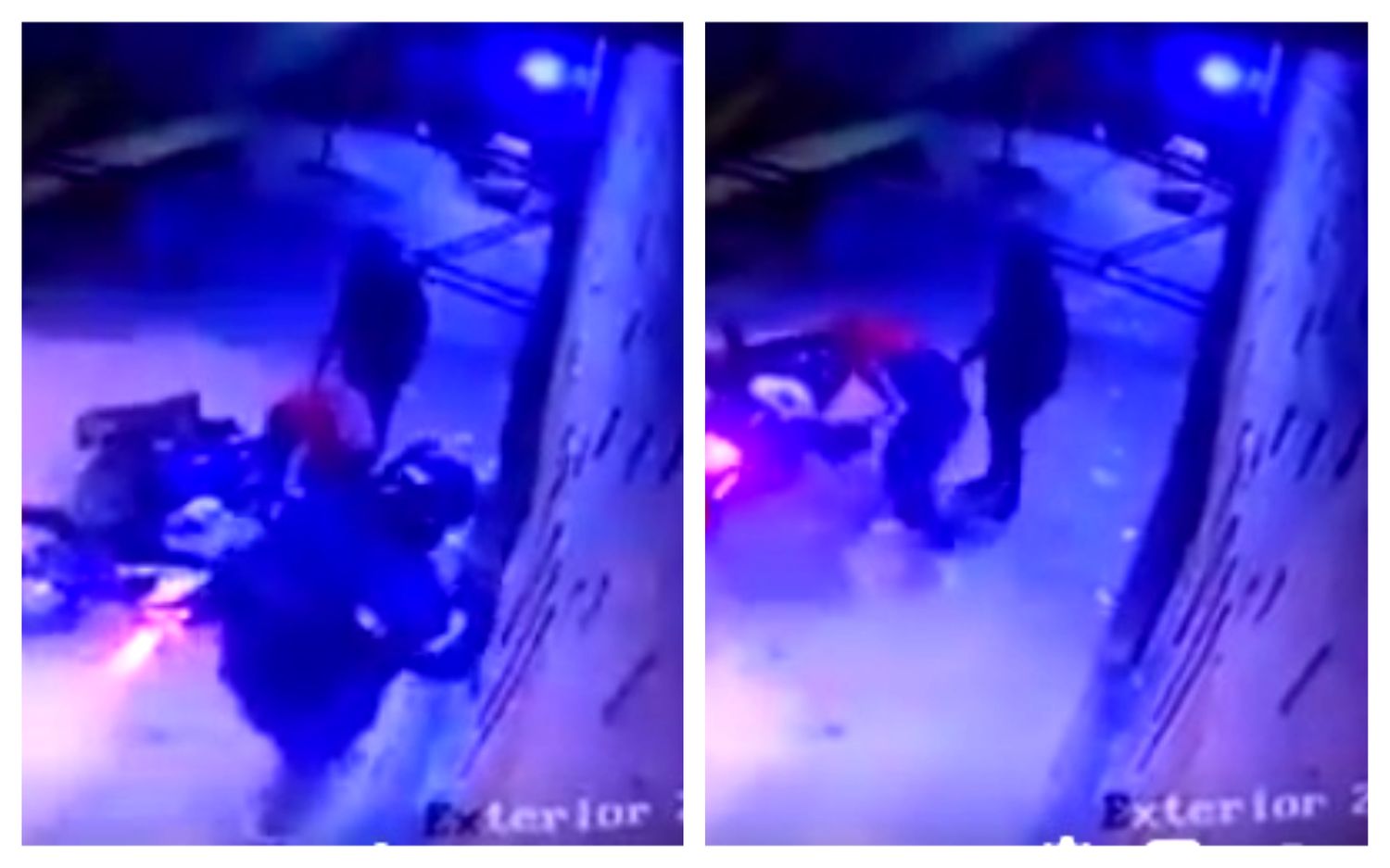Impactante video: Le dispararon a la cara para robarle la moto en González Catán