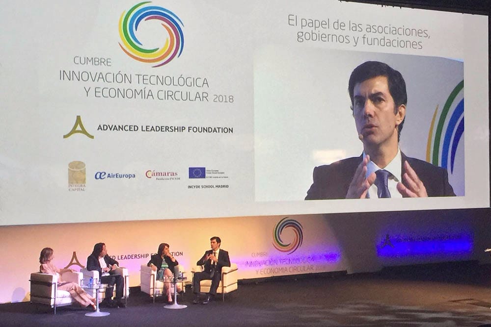 Urtubey disertó en la Cumbre de Innovación Tecnológica y Economía Circular de Madrid