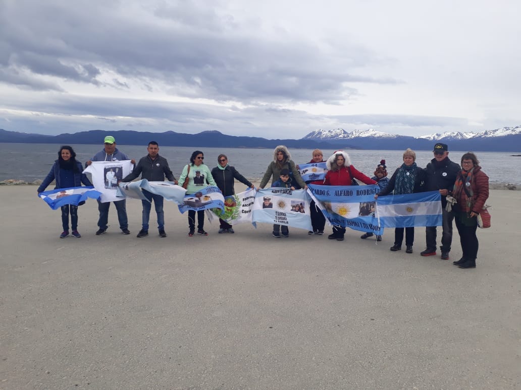ARA San Juan: Familiares rinden homenaje en Ushuaia a un año de su última zarpada