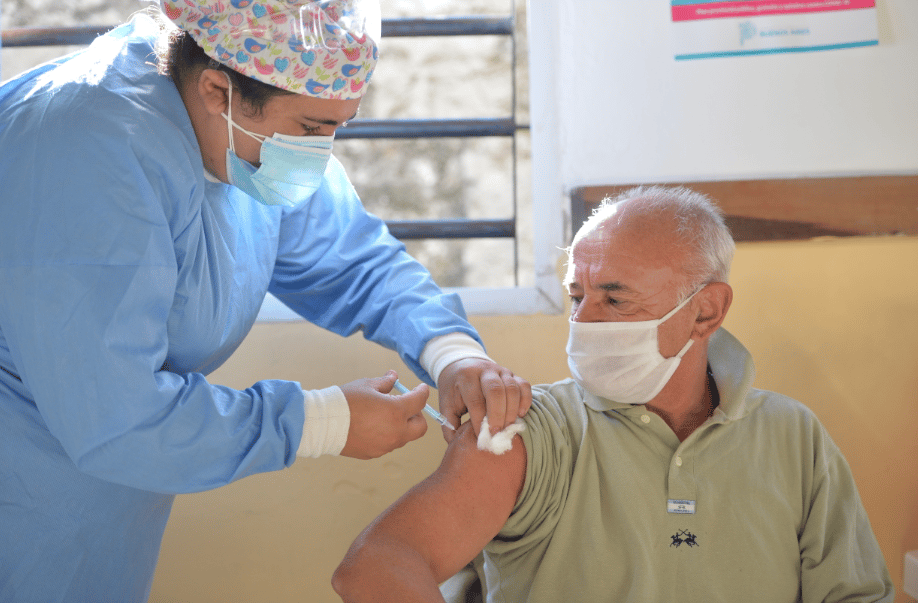 Vacunación Covid en Provincia: Más de un millón de personas mayores de 70 años con la primera dosis