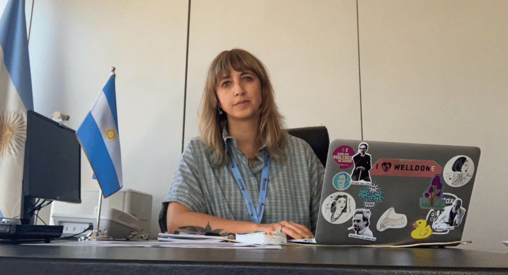 La escritora y concejal de Pilar Paula Vázquez asumió un cargo de Cultura en la Cancillería