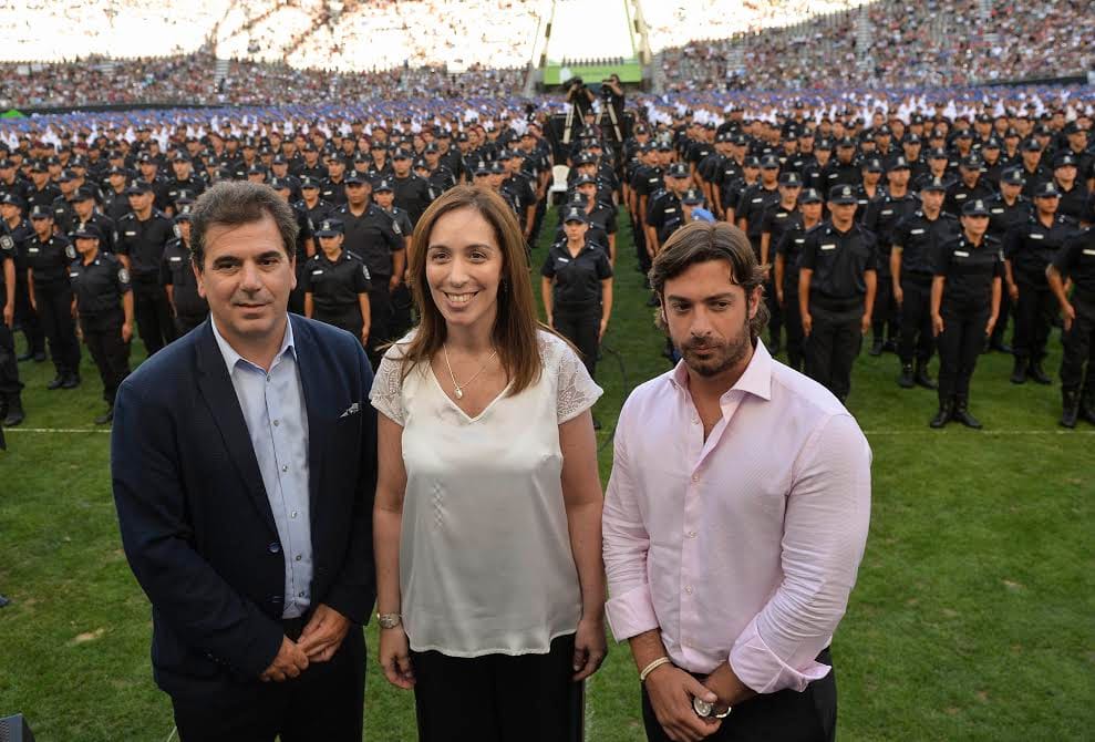 Vidal anunció un bono de $2500 para efectivos de la Policía Bonaerense