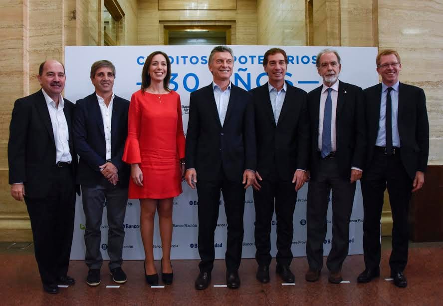 Macri y Vidal lanzaron los nuevos créditos hipotecarios a 30 años