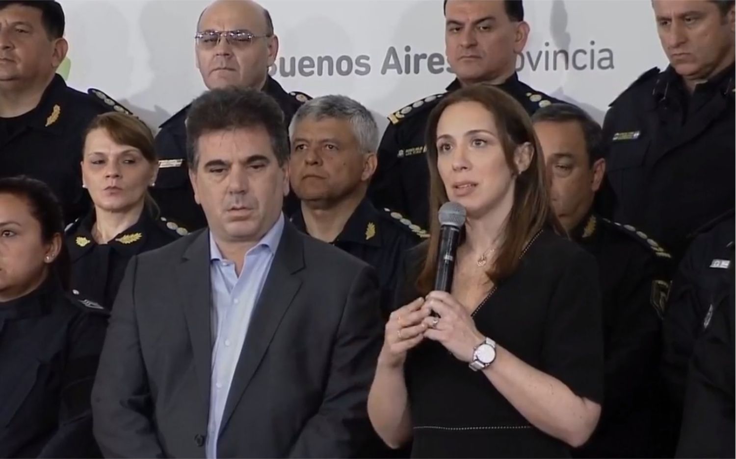 Vidal anunció más transparencia para la Policía: "El Gobierno miraba para otro lado"