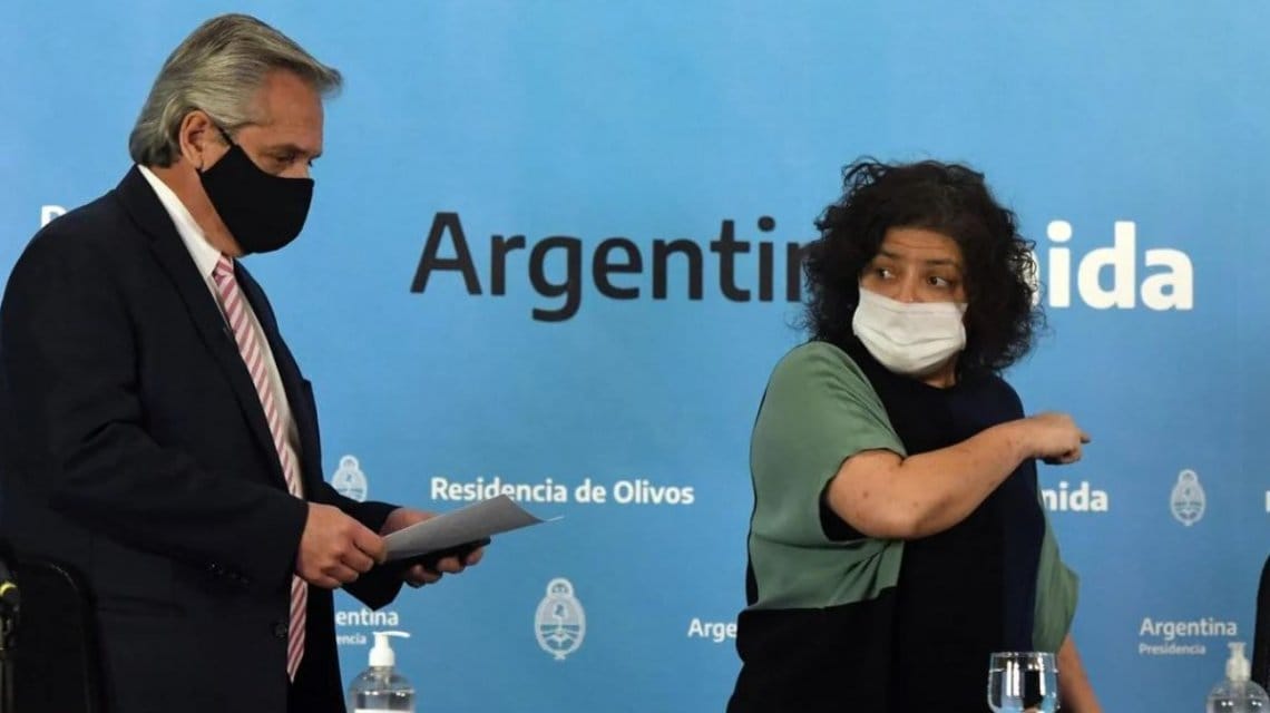 Asunción de Carla Vizzotti como ministra de Salud tras escándalo de vacunatorio VIP