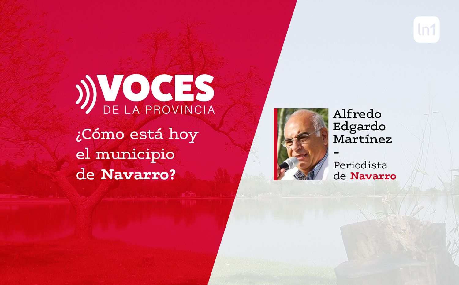 "En Navarro la mayor preocupación para los vecinos  es la sequía que impondrá un futuro inmediato complejo" 