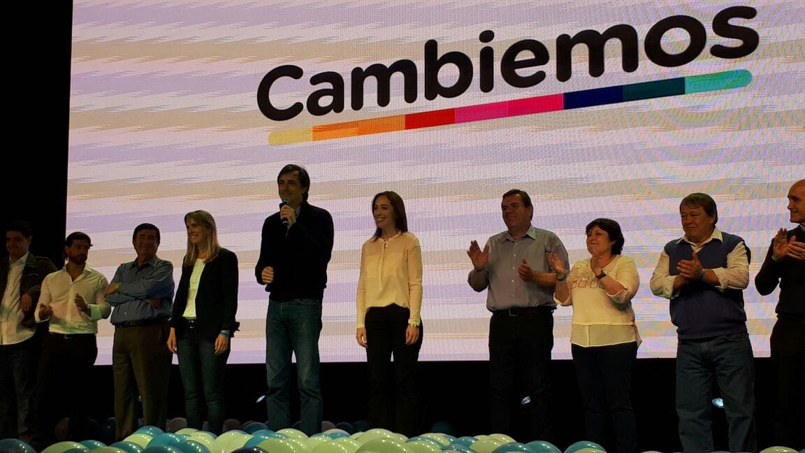 Vidal y Bullrich celebraron en el búnker de Cambiemos: "Somos la generación del cambio"