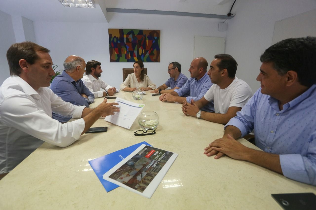 La gobernadora Vidal recibió a los intendentes del PRO del conurbano y La Plata