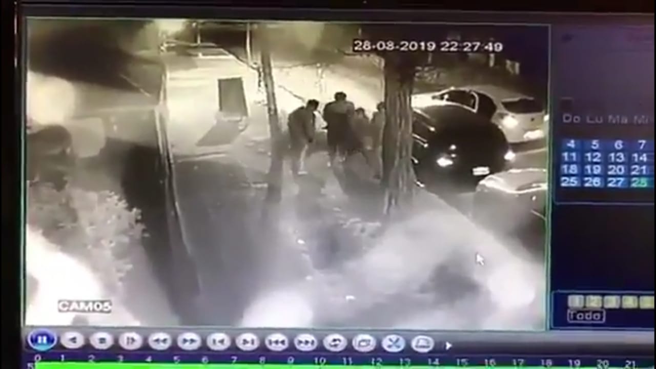 Video: Así fue el violento asalto al ex Intendente de Quilmes Francisco "Barba" Gutiérrez