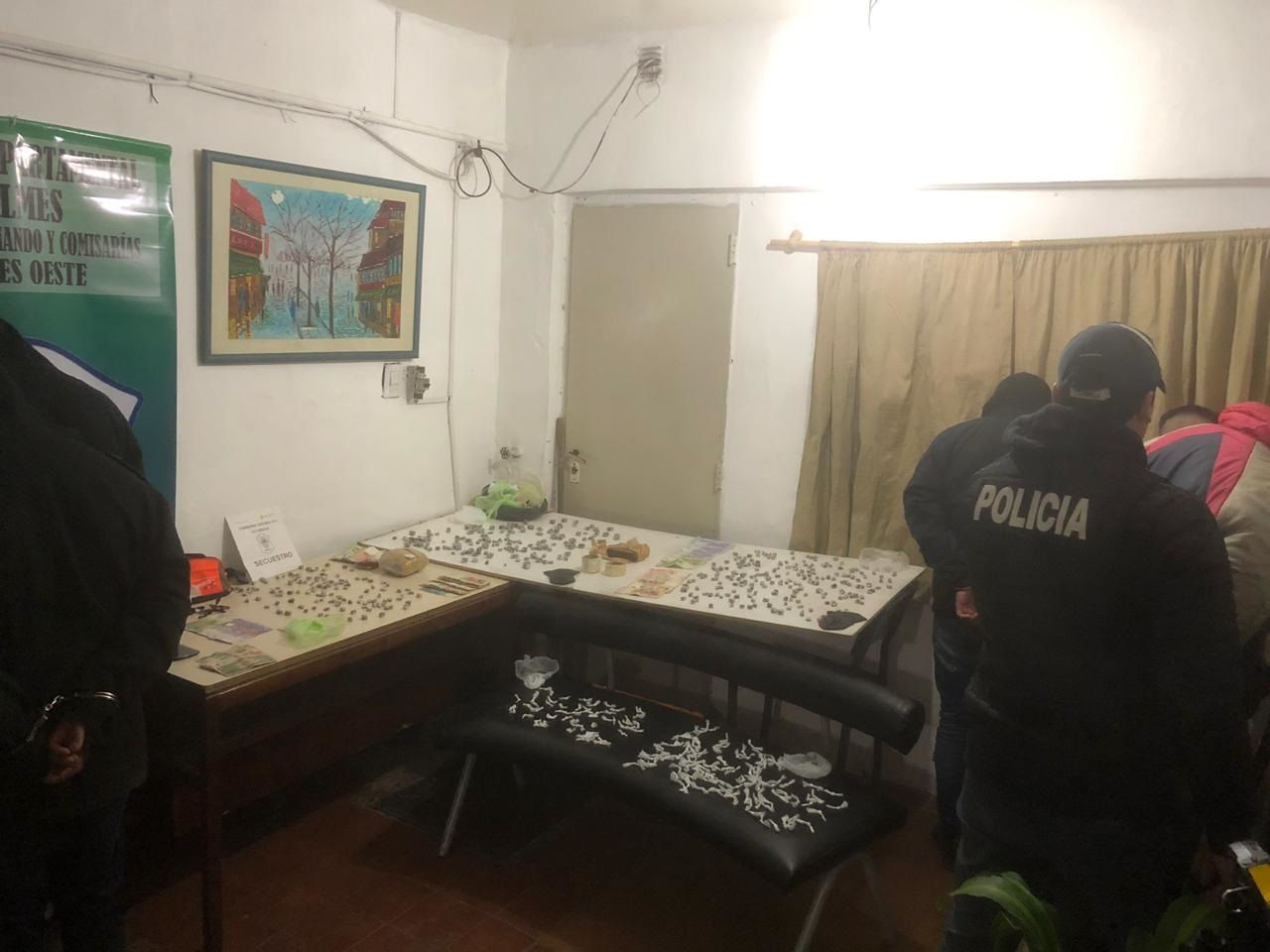 Cayeron "Los paraguayos de Springfield" en Quilmes: Incautaron droga y hay 7 detenidos 
