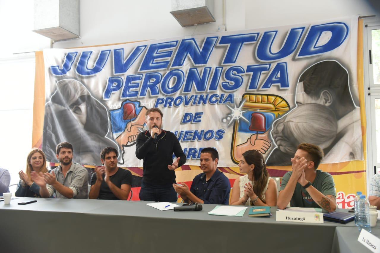 Juventud Peronista de la Provincia homenajeó a Néstor Kirchner en San Bernardo