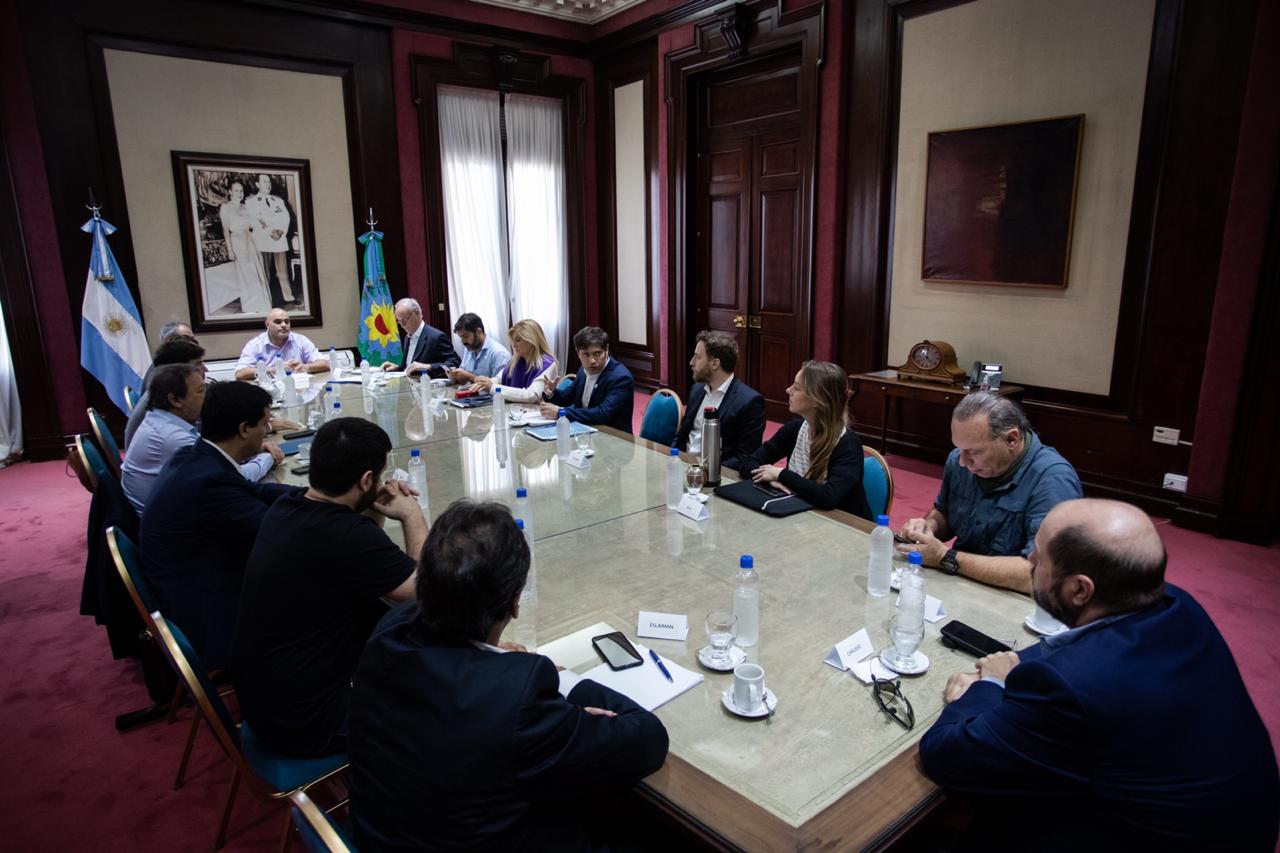 Coronavirus en Provincia de Buenos Aires: Kicillof y legisladores de todos los bloques se reunieron por más de tres horas