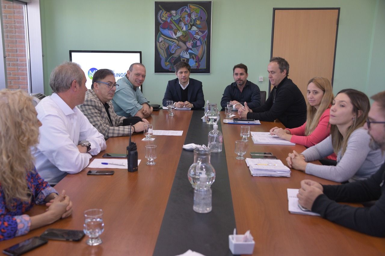 Coronavirus: Kicillof y Sergio Berni se reunieron con el comité de emergencia de Ituzaingó