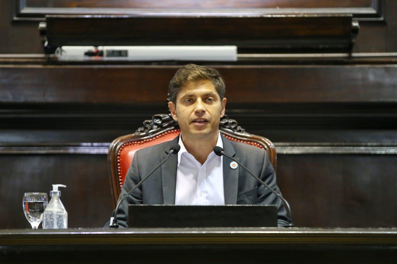 Apertura legislativa en Provincia: Kicillof abrió las sesiones ordinarias en la Legislatura en un discurso de dos horas
