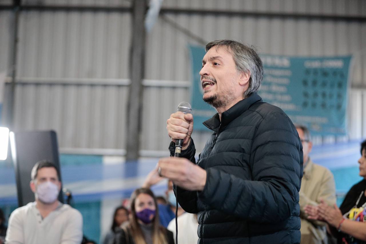 Máximo Kirchner en La Matanza: "No voten al FdT si no quieren, pero no voten a nadie que les vaya a mentir"