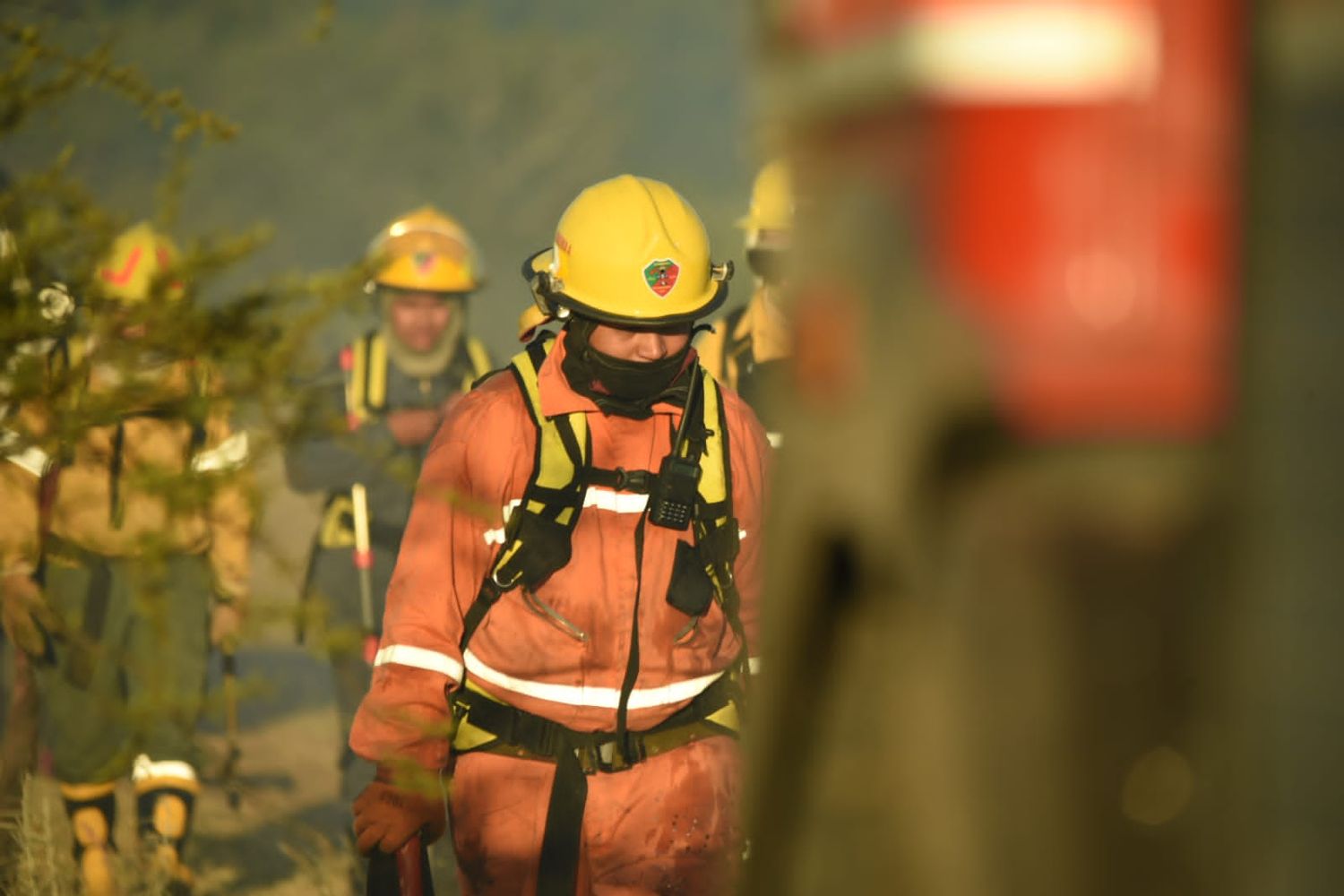 Convocaron a bomberos bonaerenses para combatir los incendios de la Patagonia