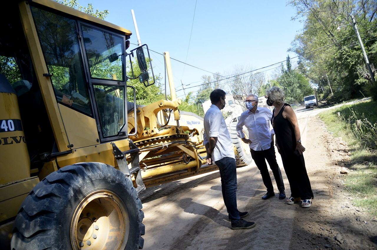 Zamora supervisó las obras de asfalto: "Son obras que impactan sustancialmente en la comunidad"