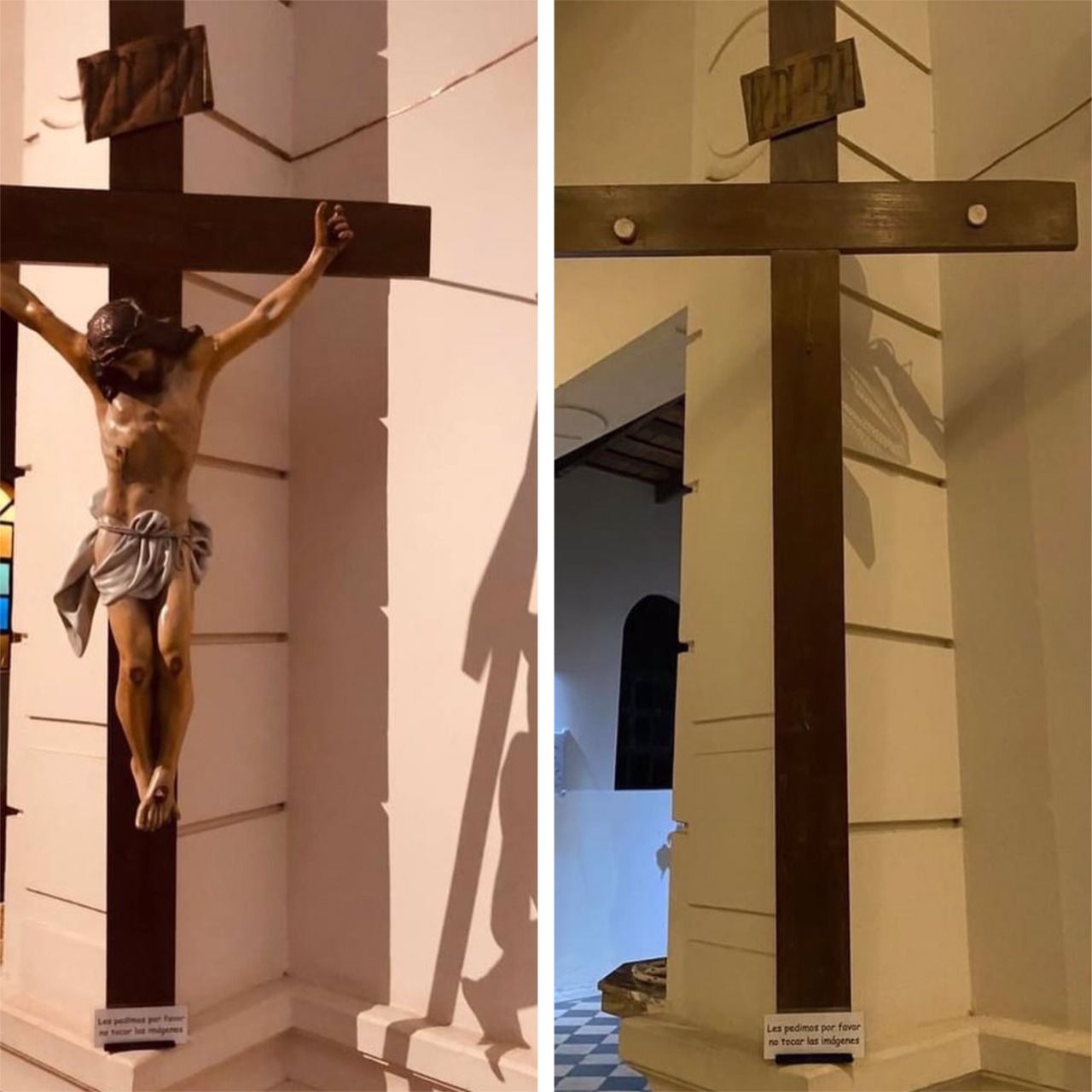 En Pila se robaron la imagen de Jesús de una parroquia