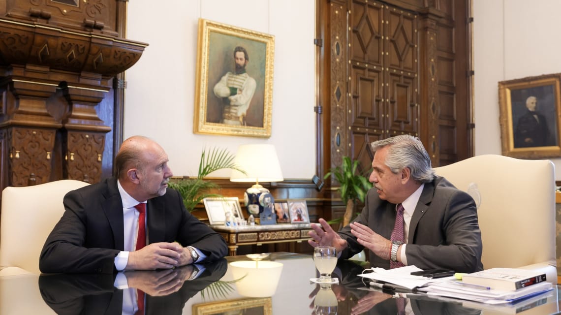 Perotti con el presidente: "Hay que dar una señal para que la Argentina aproveche esta oportunidad que se abre"
