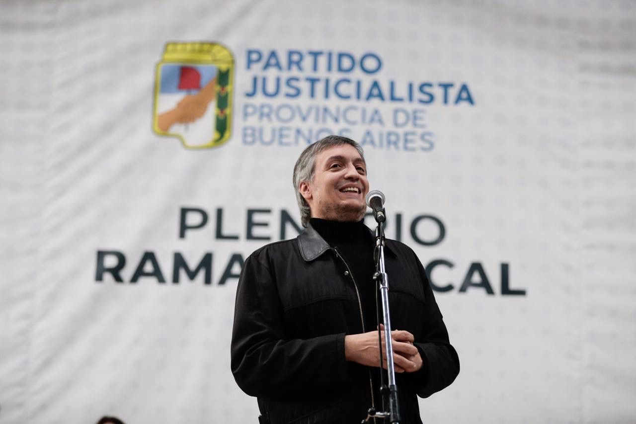 Máximo Kirchner en Baradero: "Cuando hay que frenar los precios, el empresario pone cara de yo no fui"