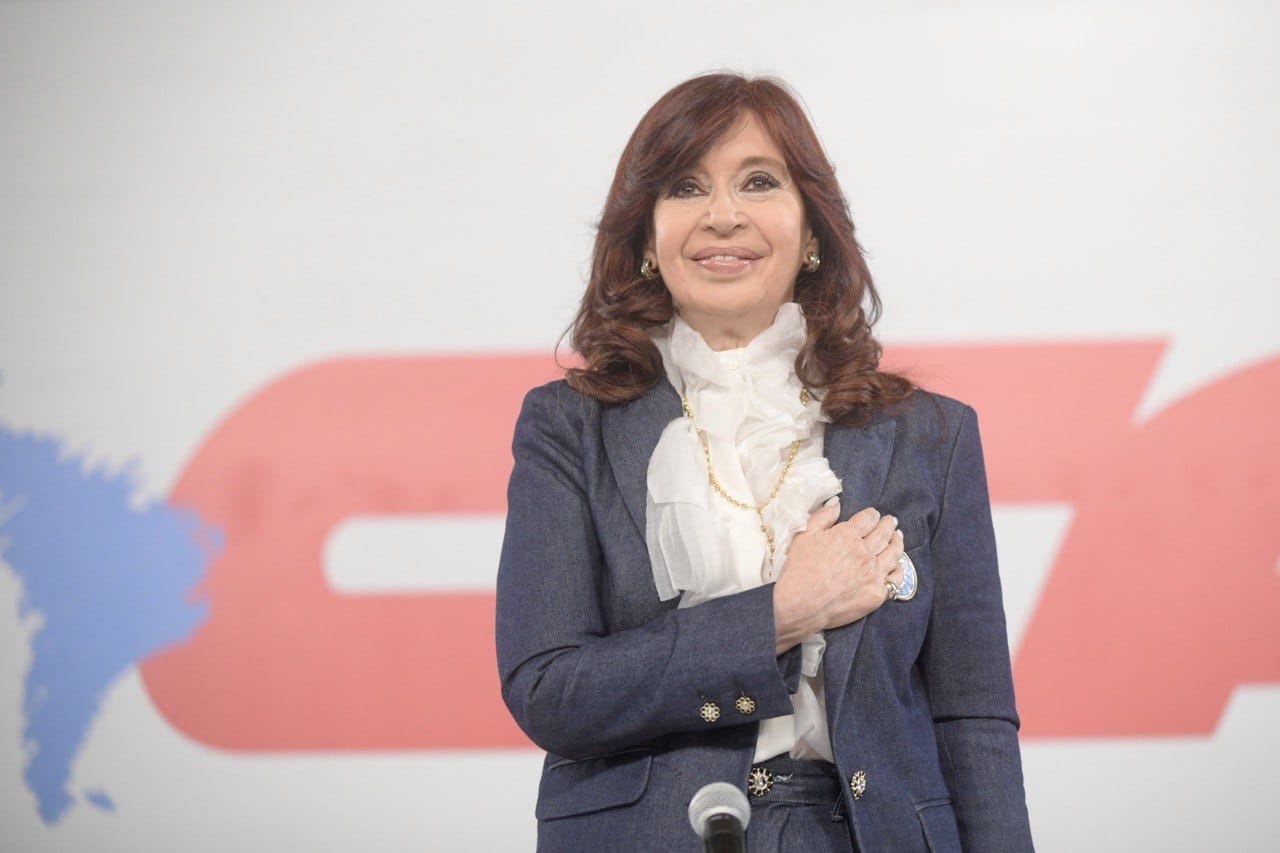 Cristina Kirchner en Avellaneda: "La unidad del Frente de Todos nunca estuvo ni estará en discusión"