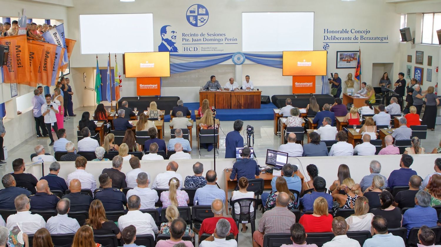 Apertura de sesiones en Berazategui: Mussi repasó la gestión y anunció obras para el 2023