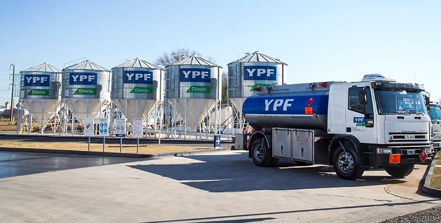 YPF comprará acciones en dos empresas por $122 millones