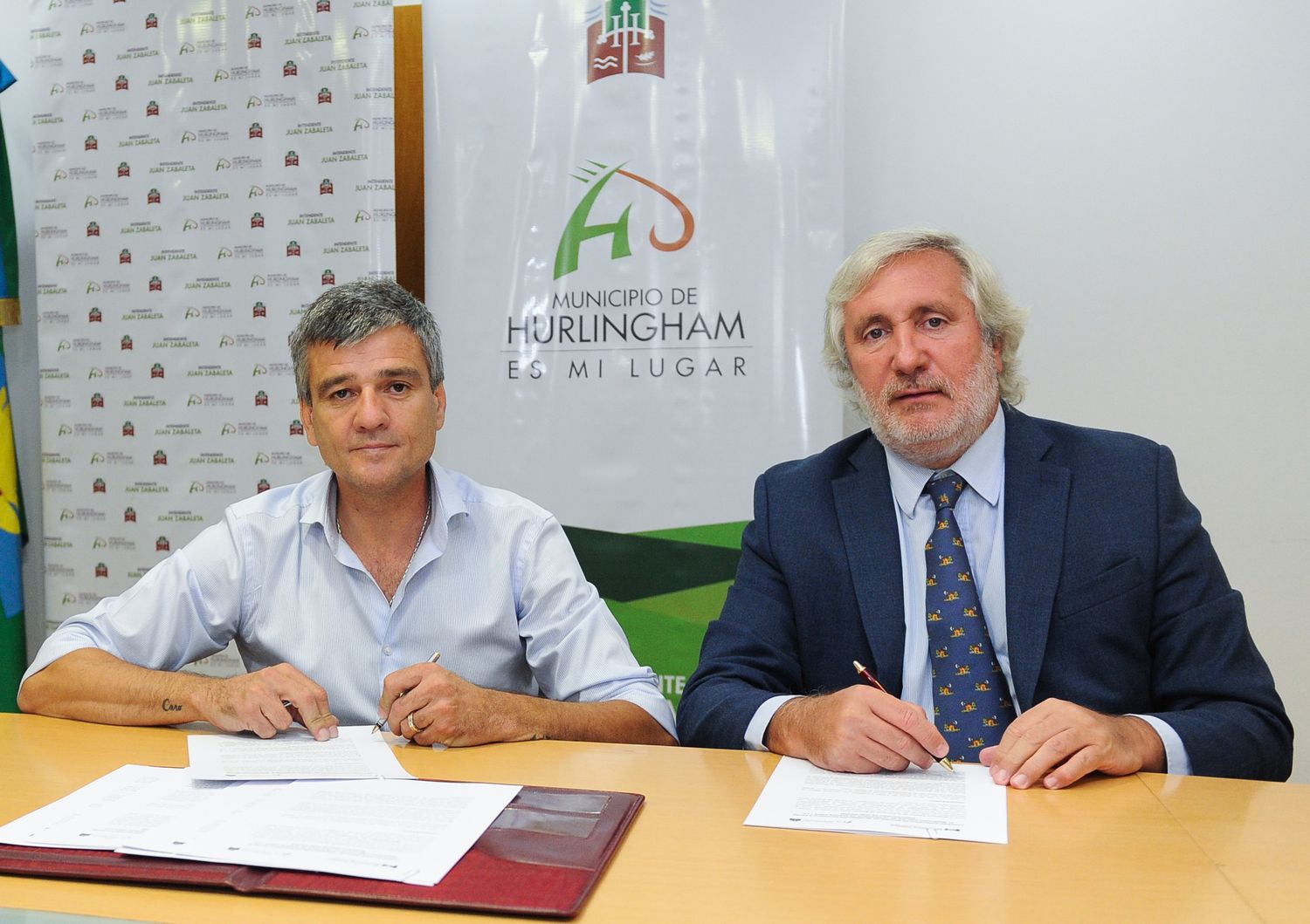 Hurlingham: Zabaleta firmó convenio de colaboración con la Procuración General de la Provincia  