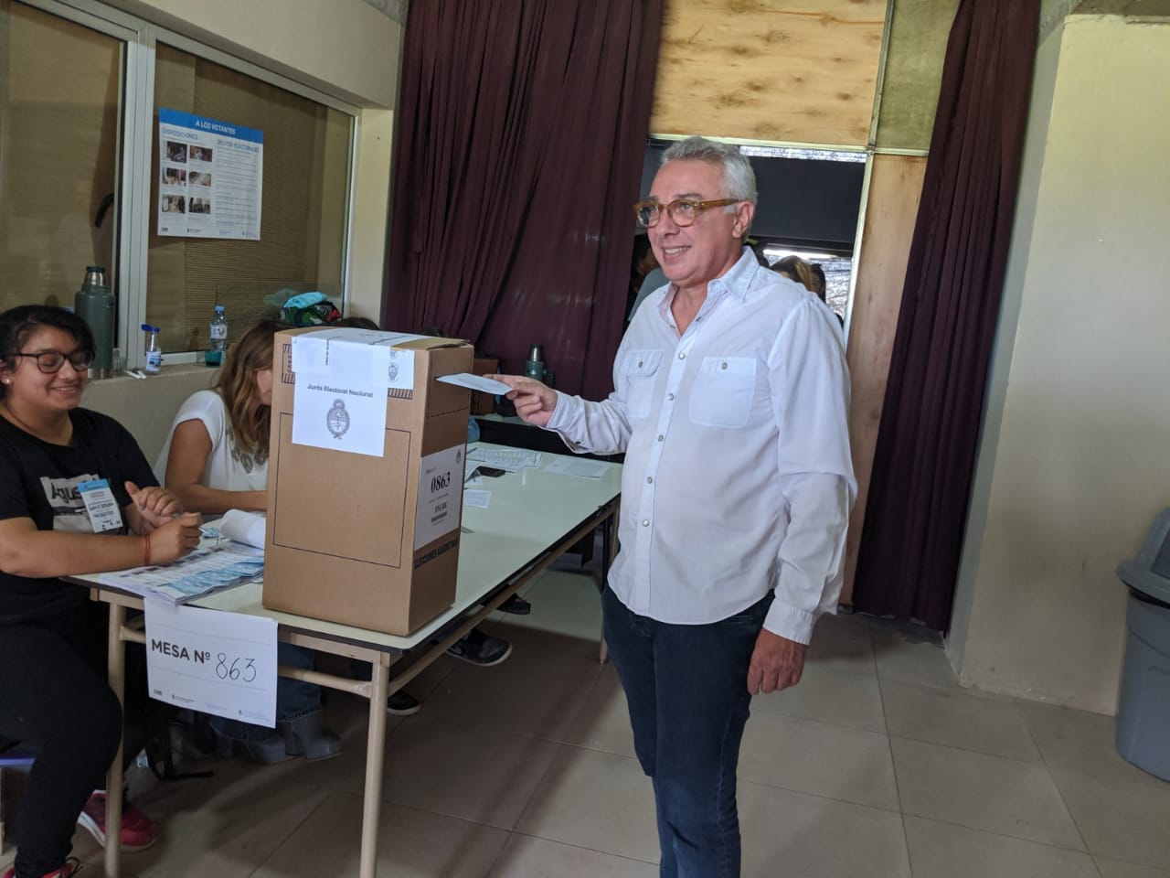 Votó Zamora en Tigre: "Es un momento bisagra para que el país se encamine hacia un sendero mucho más virtuoso"