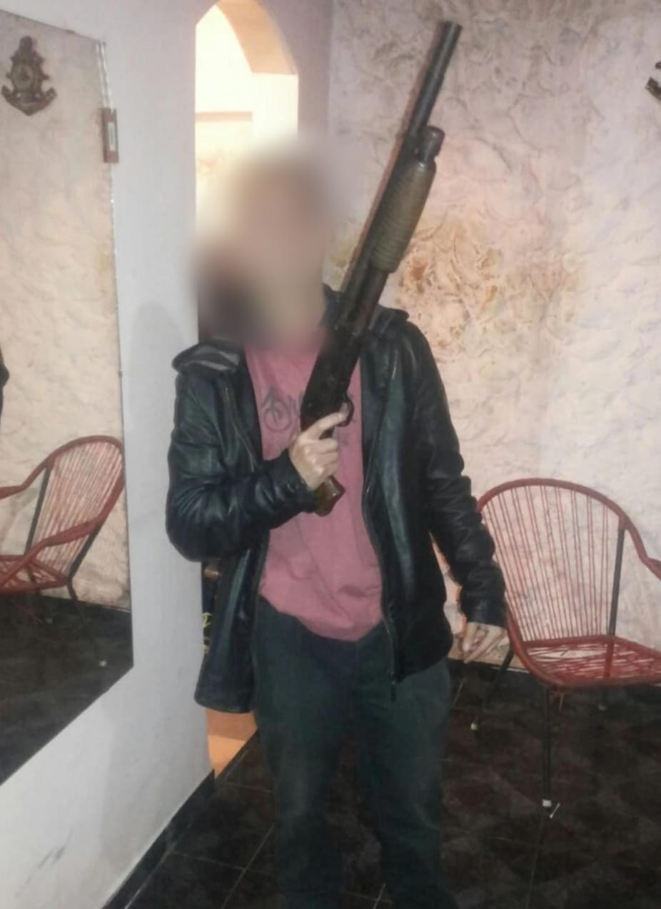 Cayó "El loco del fusil" en Quilmes