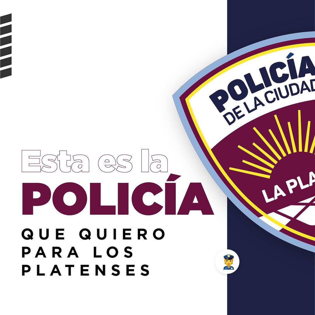Nueva Policía de la ciudad. La Plata