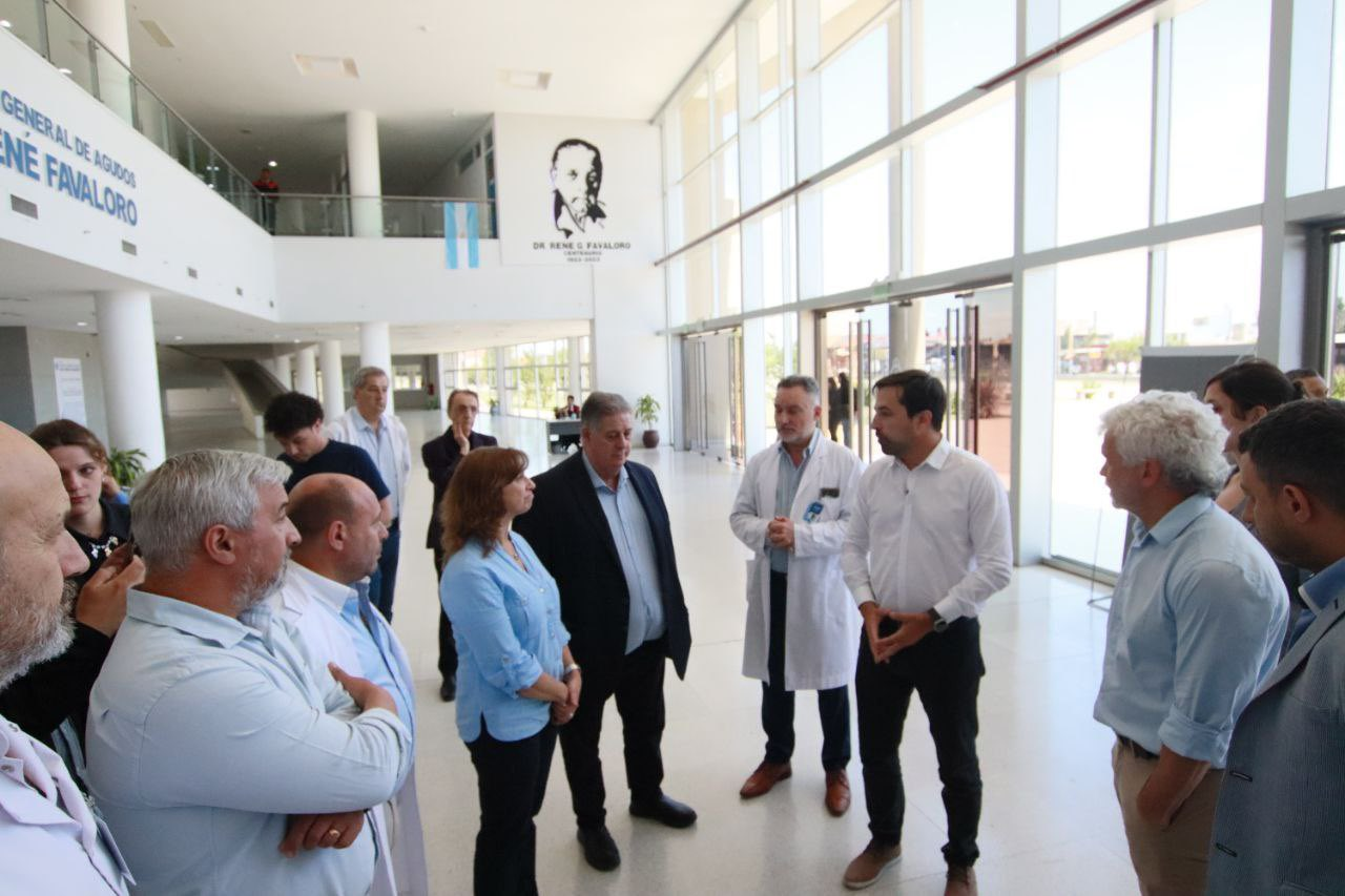 Hospital “René Favaloro” en La Matanza.