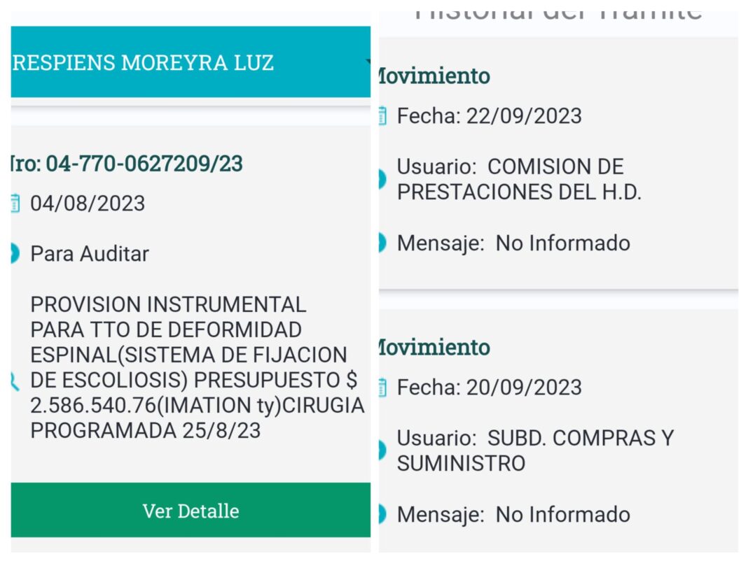 mala praxis luz