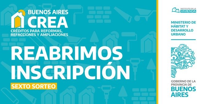 Sexta convocatoria al Programa Buenos Aires Crea.