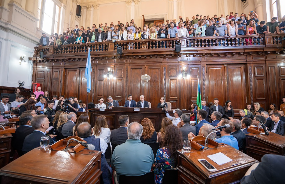 Apertura de sesiones ordinarias en el Concejo Deliberante de La Plata.