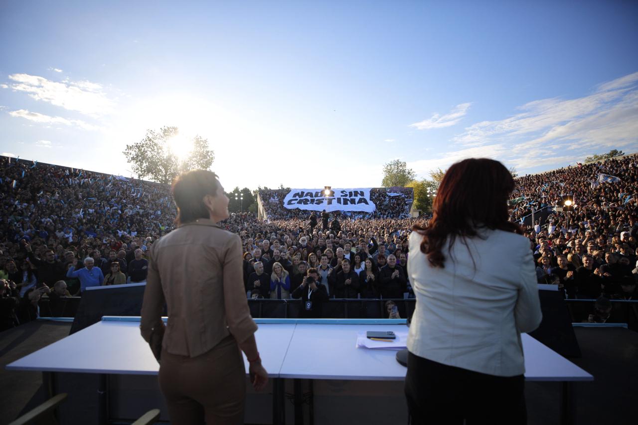 CFK y mayra